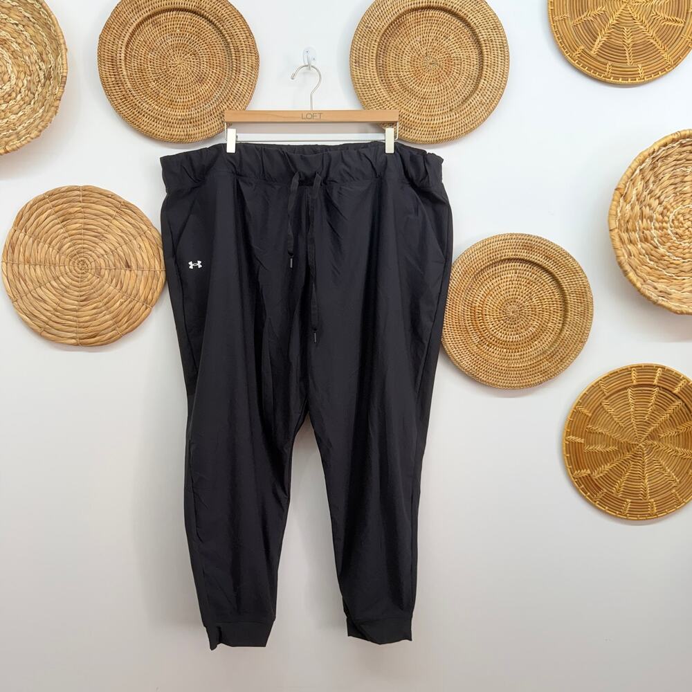 Under Armour Black Joggers Pants Plus Size 3X